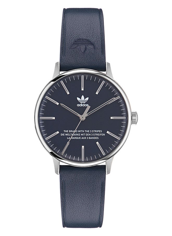 Adidas Men's Analog Round Shape Leather Wrist Watch AOSY22529 - 38 Mm  - Image 1