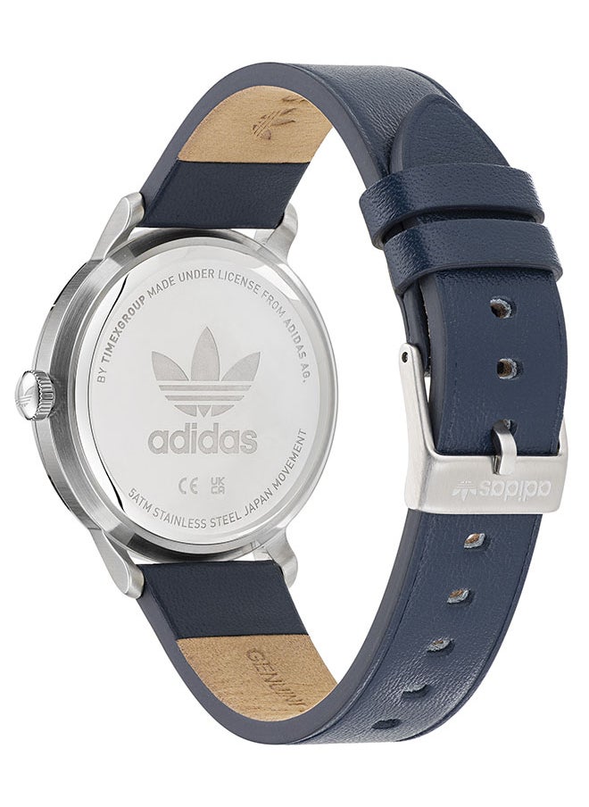 Adidas Men's Analog Round Shape Leather Wrist Watch AOSY22529 - 38 Mm  - Image 3