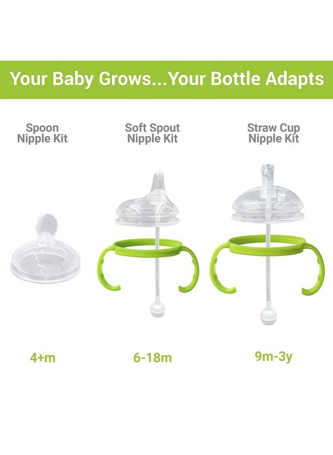 آنبي مجموعة حلمات Anpei Ultimate Weaning and Transitional متوافقة مع زجاجات Comotomo للأطفال سعة 5 أونصات و8 أونصات | من عمر 4 أشهر - Image 3