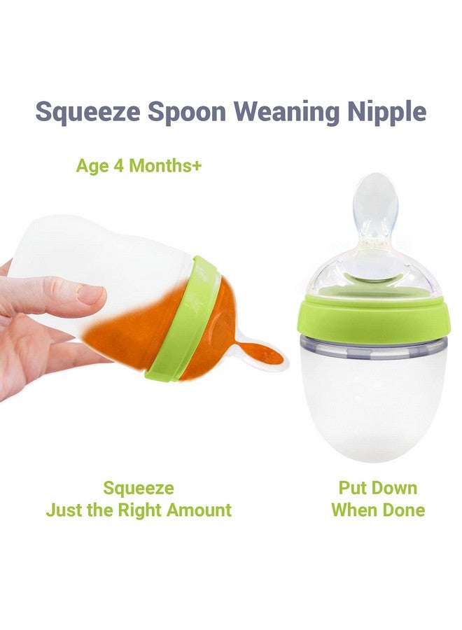 آنبي مجموعة حلمات Anpei Ultimate Weaning and Transitional متوافقة مع زجاجات Comotomo للأطفال سعة 5 أونصات و8 أونصات | من عمر 4 أشهر - Image 4