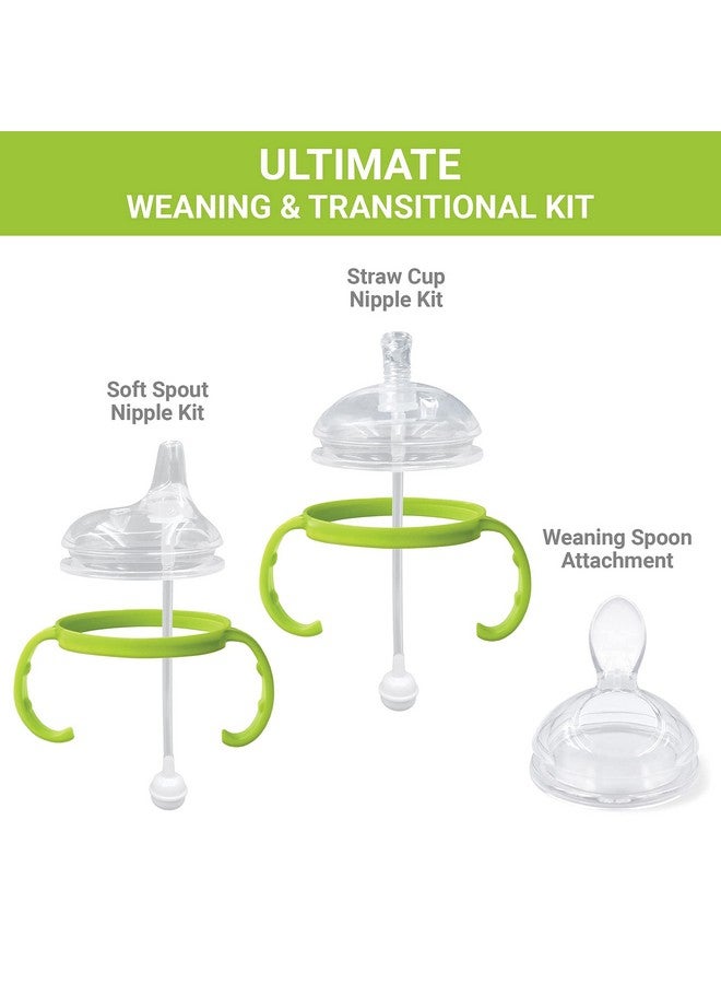 آنبي مجموعة حلمات Anpei Ultimate Weaning and Transitional متوافقة مع زجاجات Comotomo للأطفال سعة 5 أونصات و8 أونصات | من عمر 4 أشهر - Image 1