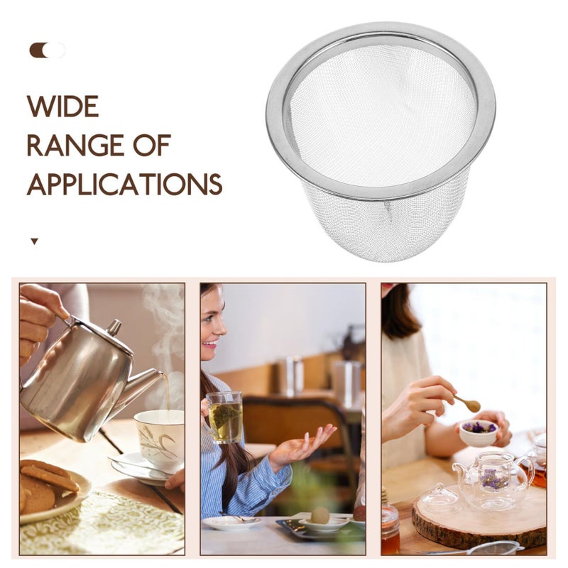 Stainless Steel Tea Infuser Extra Fine Mesh for Effortless Brewing Easy Cleaning - Image 3