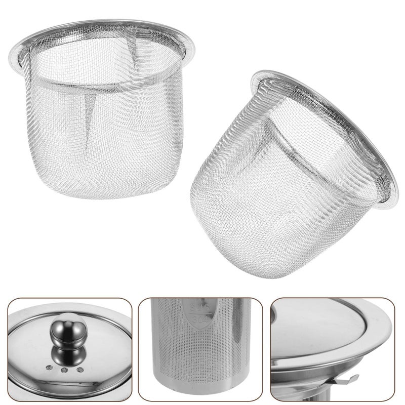 Stainless Steel Tea Infuser Extra Fine Mesh for Effortless Brewing Easy Cleaning - Image 4