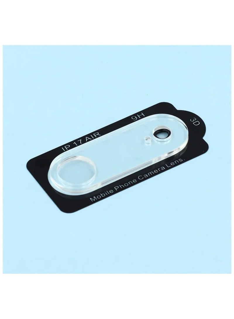 بلو فاير واقي عدسة كاميرا آيفون 17 إير، زجاج مقوى صلابة 9H بحواف منحنية ثلاثية الأبعاد، مضاد للخدوش والبصمات، طلاء طارد للماء والزيت، مقاوم للصدمات، سهل التركيب بدون فقاعات – قطعة واحدة - Image 5