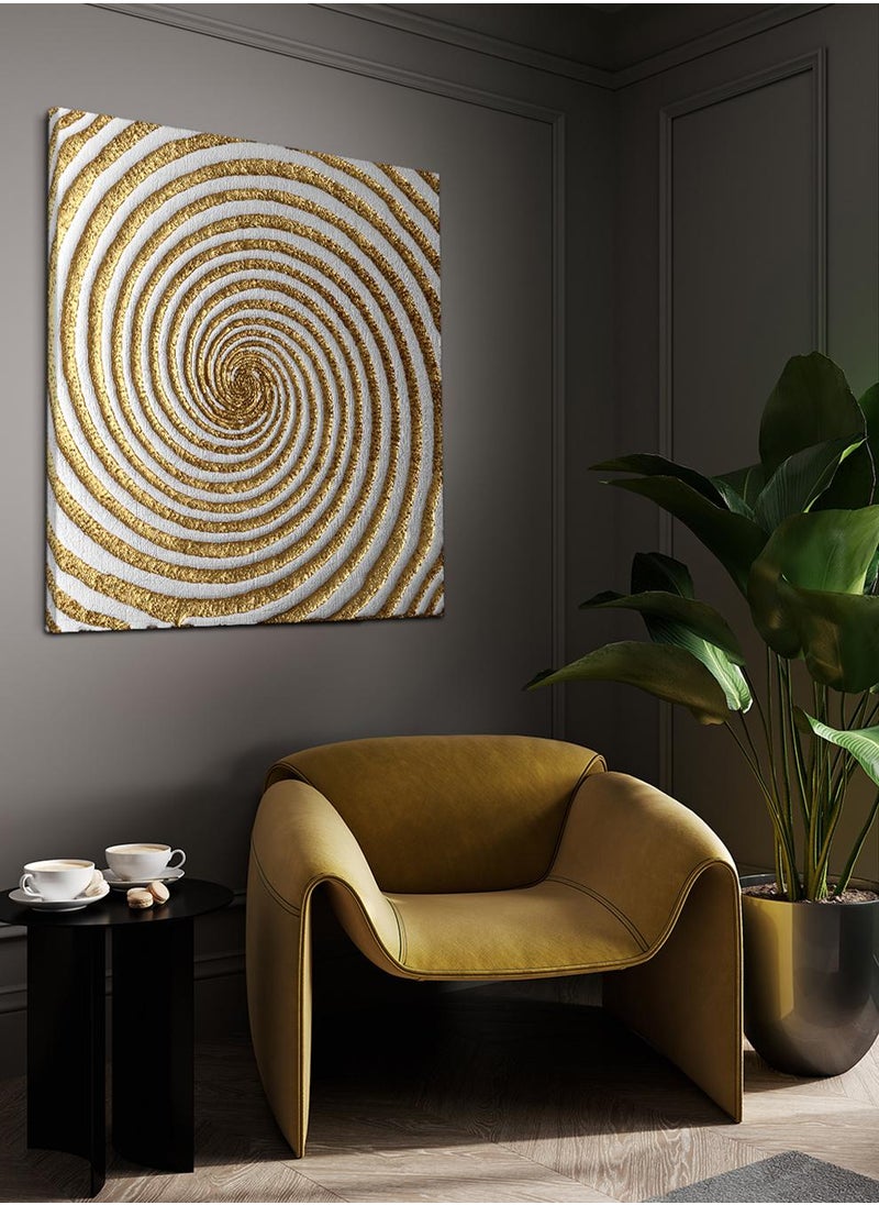 LOWHA Canvas Wall Art Stretched Over Wooden Frame with Arches Retro Style Art Pattern Painting  - Image 3