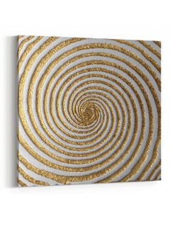 LOWHA Canvas Wall Art Stretched Over Wooden Frame with Arches Retro Style Art Pattern Painting  - Image 4