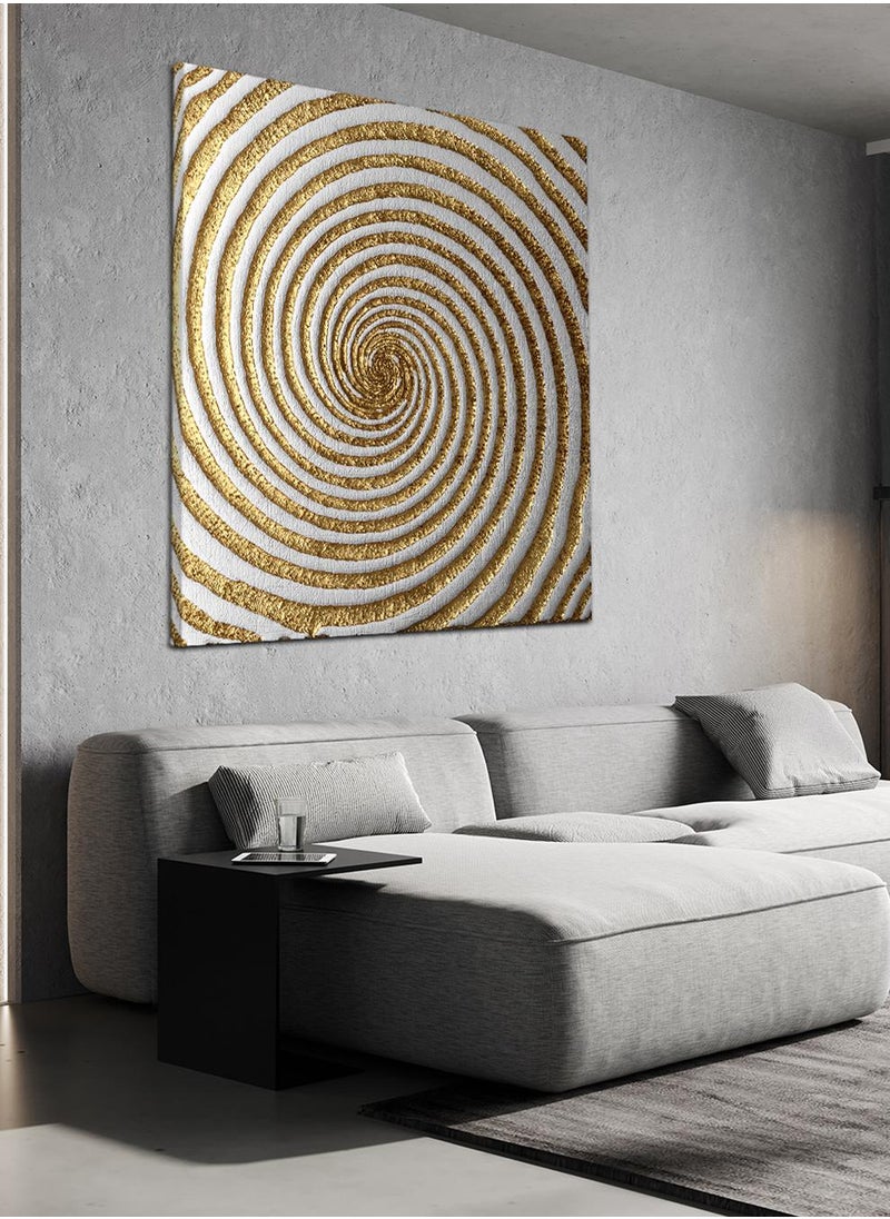 LOWHA Canvas Wall Art Stretched Over Wooden Frame with Arches Retro Style Art Pattern Painting  - Image 2