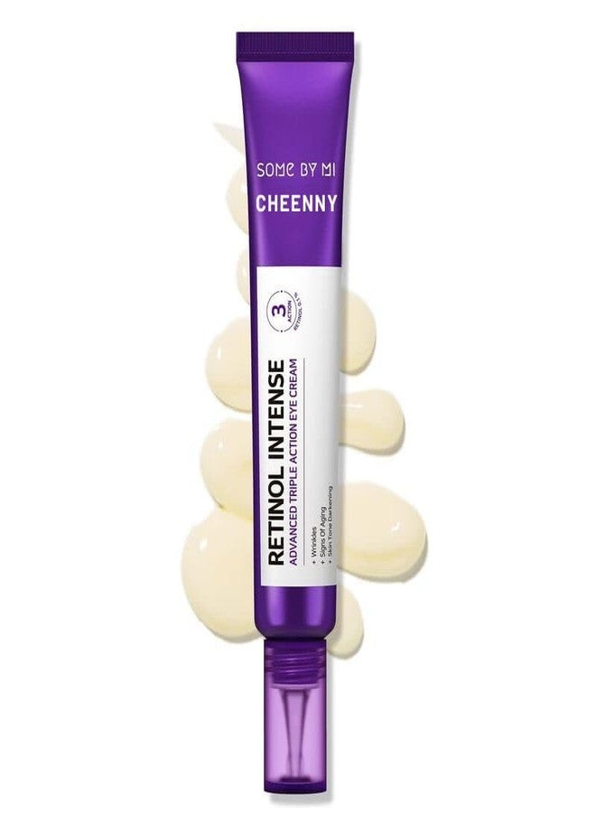 CHEENNY Retinol Intense Advanced Triple Action Eye Cream |30ml - Fine Lines and Dark Circles Care for Sensitive Skin| Mild Retinol Under Eye Night Cream for Aging Signs |Korean Skin Care(S_BY_M Eye Cream) - Image 2