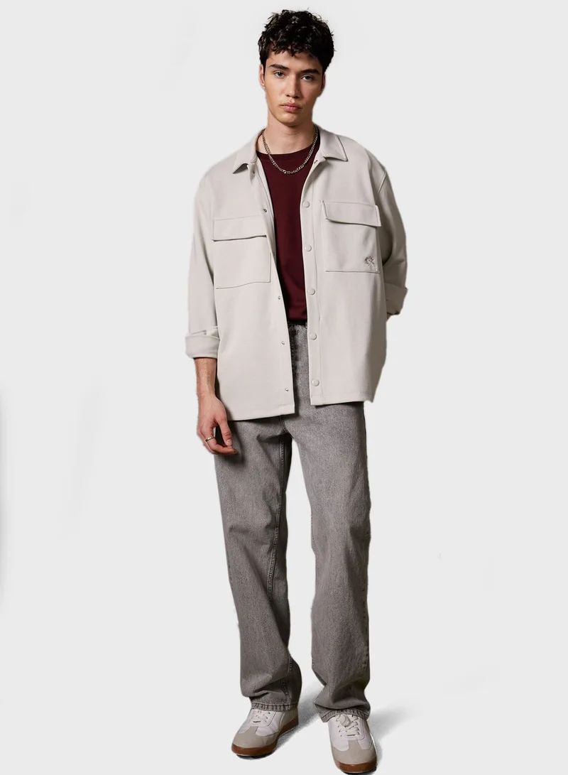 DeFacto Man Relax Fit Long Sleeve Shirt