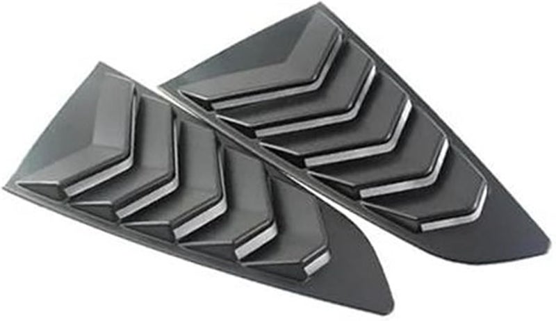 QASULER Car Rear Louver Trim for Ford Mustang 2015-2020 - Image 1