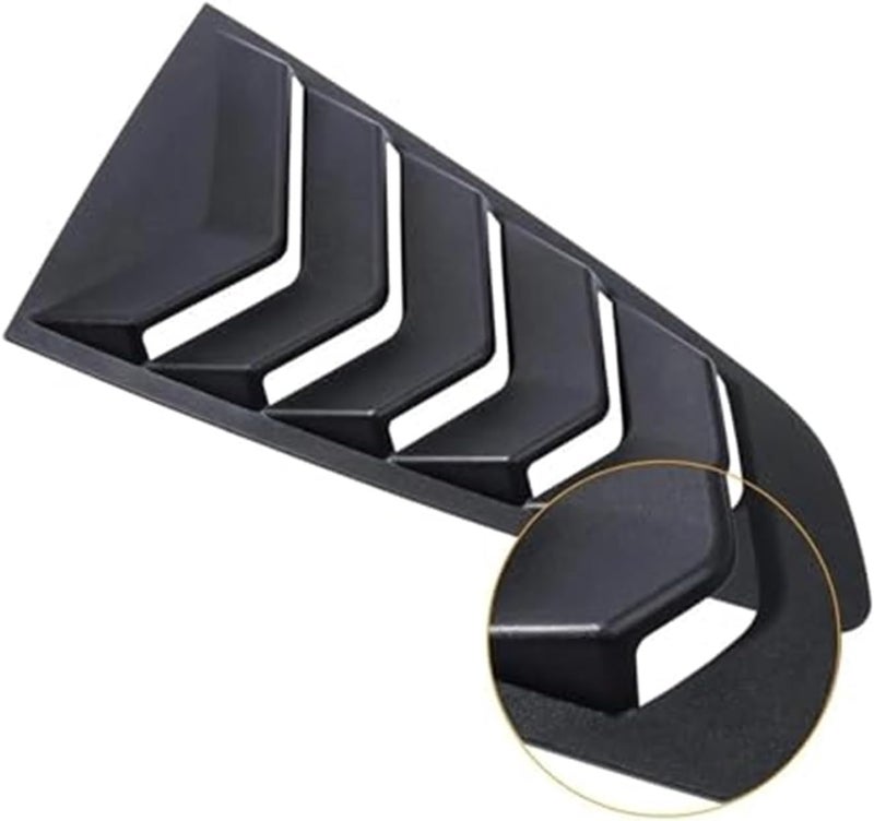 QASULER Car Rear Louver Trim for Ford Mustang 2015-2020 - Image 3