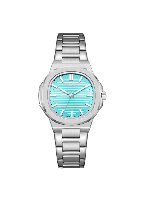 Lee Cooper Lee Cooper LC08017.300 Women's Analog Display Watch & Mesh Strap Silver