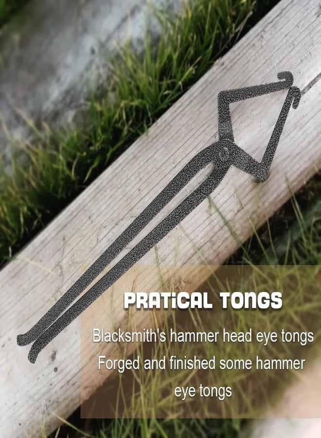 Camoo كماشة التقاط المطرقة، كماشة لصنع المطارق للمبتدئين والمحترفين في الحدادة، وصانعي السيوف والحرفيين، وحدادي الأفران النارية - Image 3