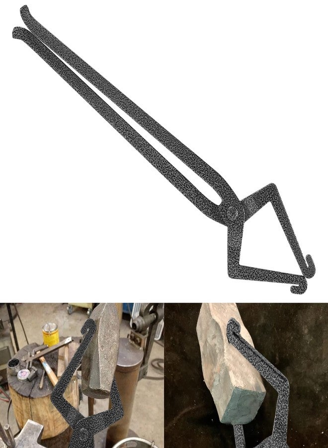 Camoo كماشة التقاط المطرقة، كماشة لصنع المطارق للمبتدئين والمحترفين في الحدادة، وصانعي السيوف والحرفيين، وحدادي الأفران النارية - Image 1