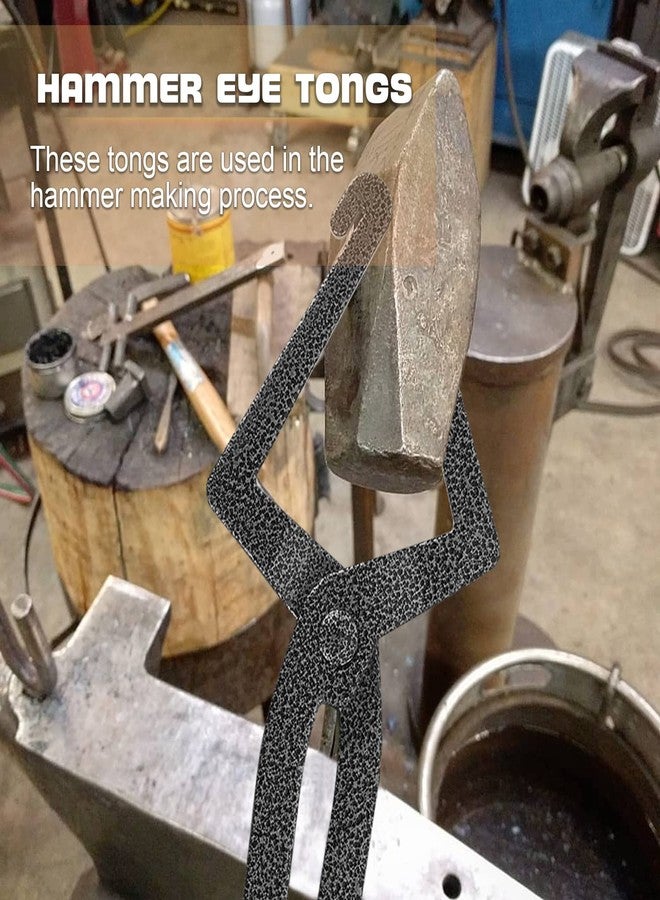 Camoo كماشة التقاط المطرقة، كماشة لصنع المطارق للمبتدئين والمحترفين في الحدادة، وصانعي السيوف والحرفيين، وحدادي الأفران النارية - Image 5