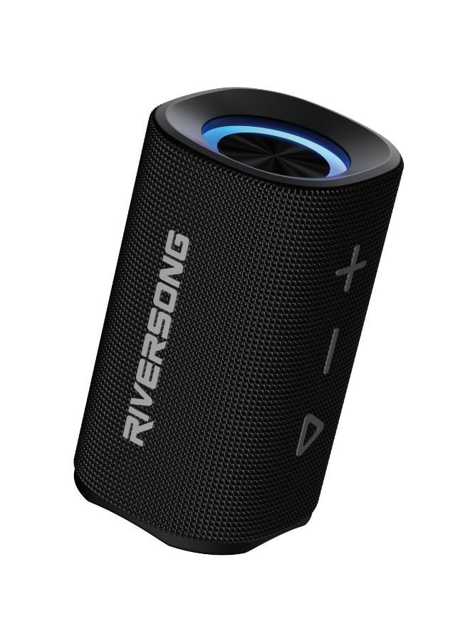 RIVERSONG Jazz L16 Portable Bluetooth Speaker – 20W HD Stereo Sound, Super Bass, IPX6 Waterproof, RGB Light Show, TWS Pairing, 5H Playtime, Type-C Charging - Image 1