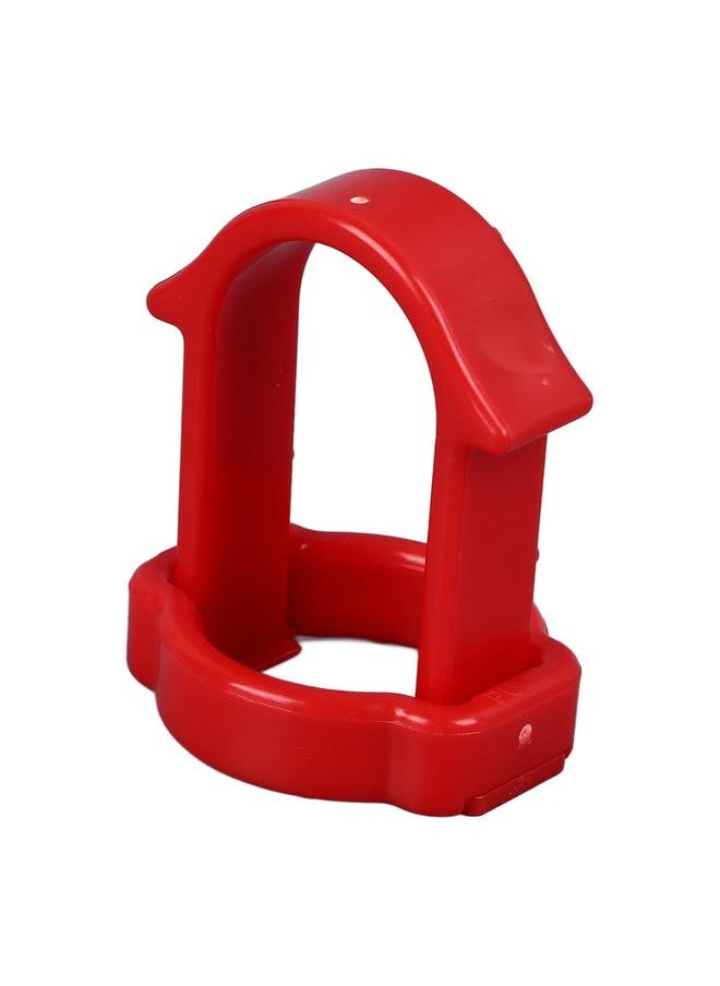 Thoraya Guitar Knob Puller ABS Sturdy Knob Replacement Pulling Tool for Electric Guitars Bass Amplifier Effect Pedal Red  - Image 2