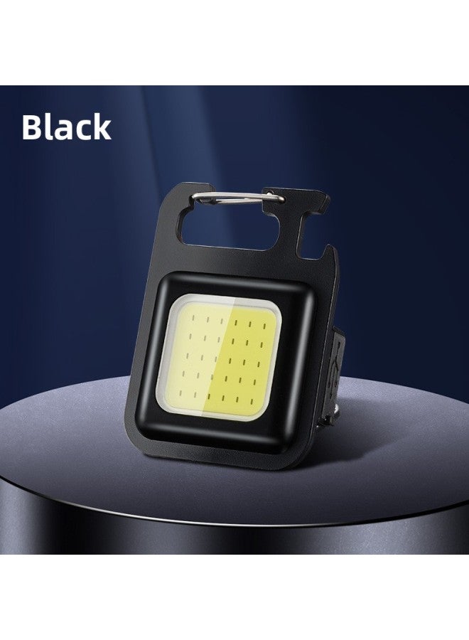 Generic Mini Portable LED Light Compact And Lightweight Strong Magnetic Adsorption Portable Bottle Opening Three-gear Light Outdoor Indoor Travel Light 