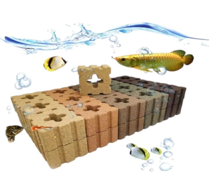 ARK Aquatics Imported Aquarium Filter Media for Marine & Fresh Water and Planted Tank | Net Bag Included | All Purpose Filter Media Suitable for All Type of Aquarium Pack of 5PC(Nano Quartz Cube 5PC) - Image 4