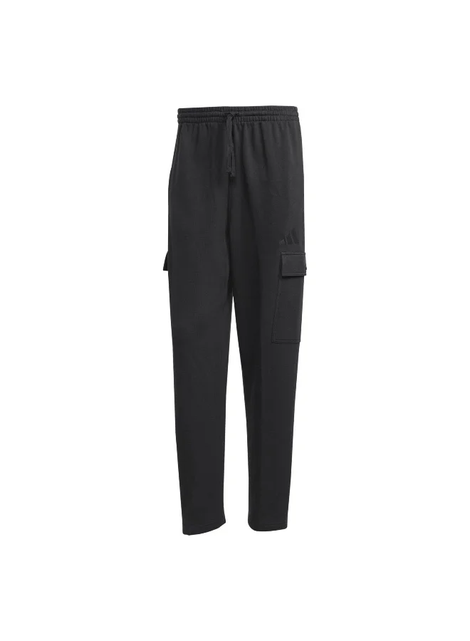 Adidas M A Szn Ft C Pt Black Training Pants For Men XS