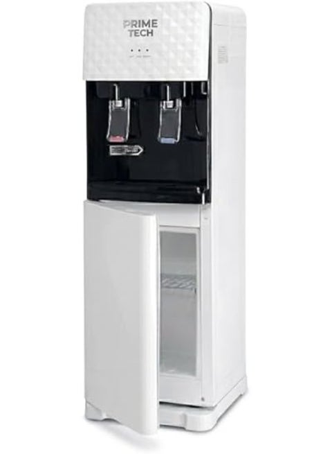PRIME TECH Top-Load Freestanding Water Dispenser With Cabinet PT-28 - White,Plastic