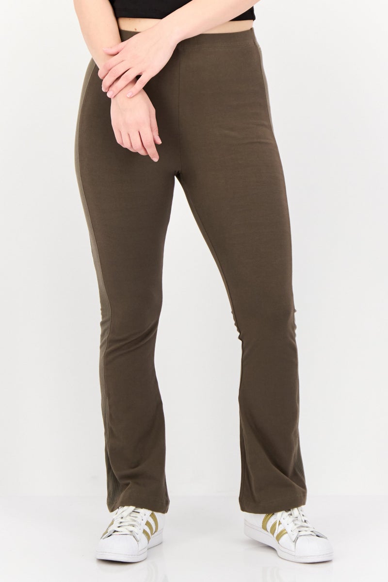 Reebok Women Sportswear Fit Training Track Pant, Brown  - Image 1