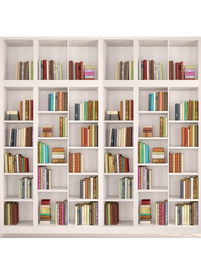 AOFOTO AOFOTO 6x6ft Modern School Bookcase Background Library Books Shelves Study Bookrack Boo Z3FF02A7B2CEEE5C46698Z