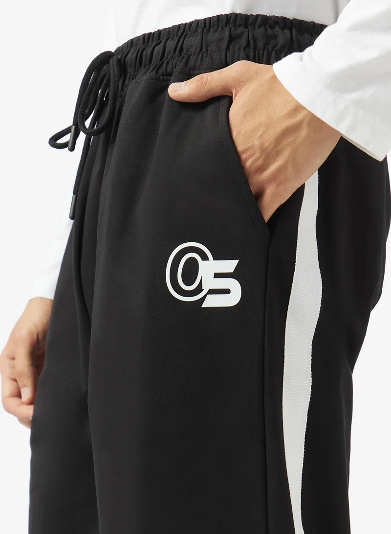 Seventy Five  Graphic Design Oversized Joggers for Men | Best Price UAE