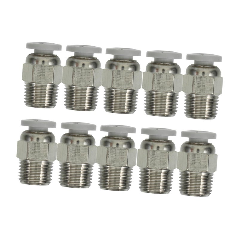 10 Pcs Straight Printer Connector Fittings Accessories For Reliable Printing Installation - Image 2