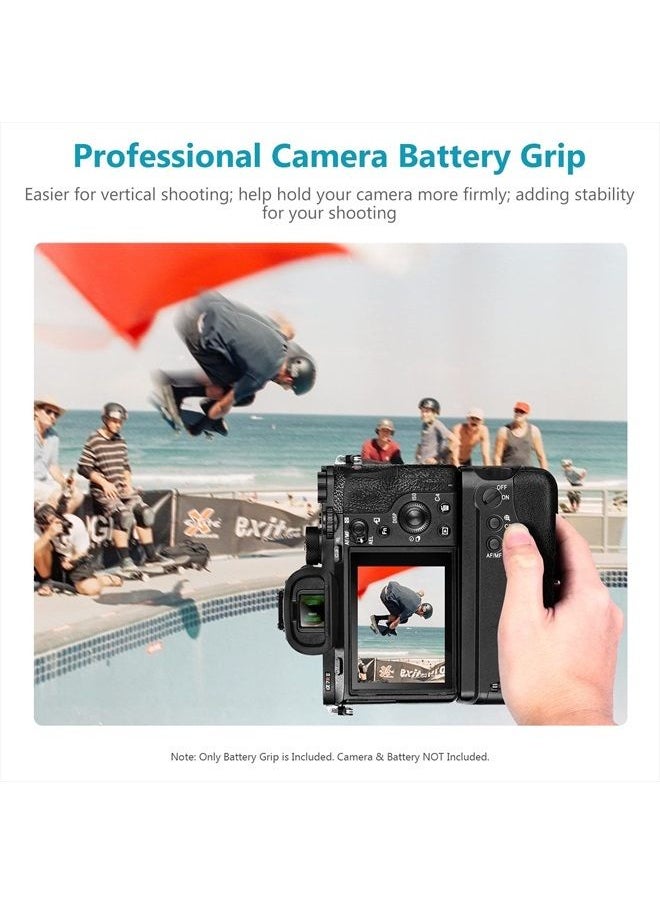 Neewer - Vertical Battery Grip Replacement, Compatible with Sony VG-C2EM Works with NP-FW50 Battery for Sony A7 II A7S II and A7R II Cameras (Battery NOT Included) - Image 1