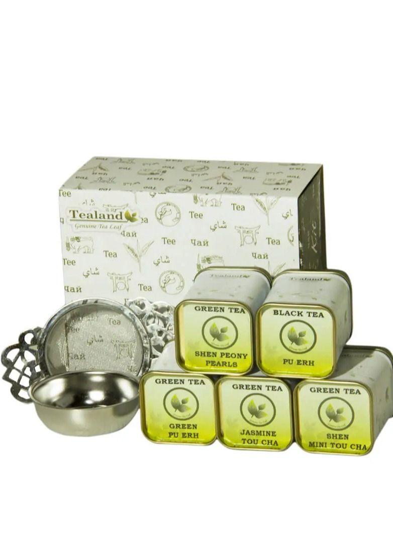 Tealand Sampler Kit Black Tea Pu Erh Set of products - Image 2