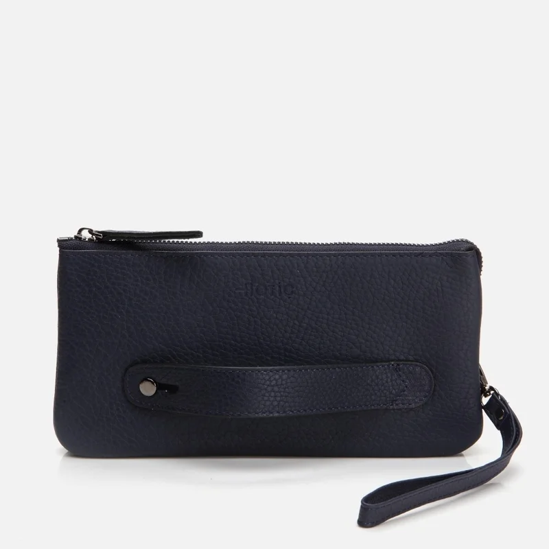 Hotiç 04CAH300750A680 GENUINE Leather Navy Blue Men's Bag