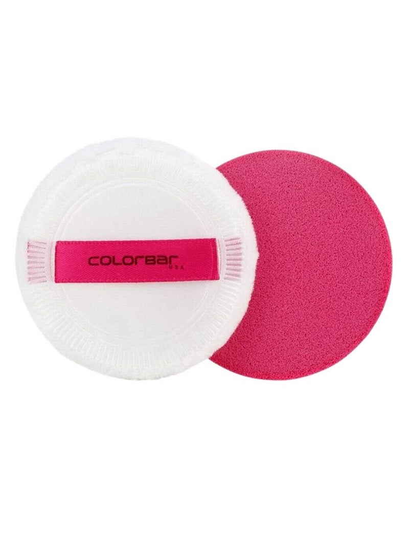 Colorbar Two for Tango Powder and Sponge Set Soft Plush Powder Puff