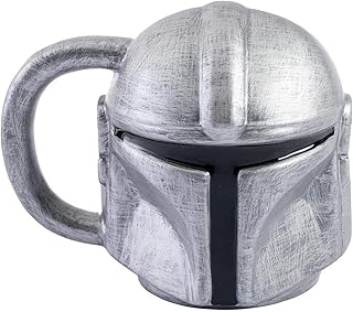 Vandor Vandor Star Wars The Mandalorian Sculpted Helmet 20 oz. Mug  - Image 1