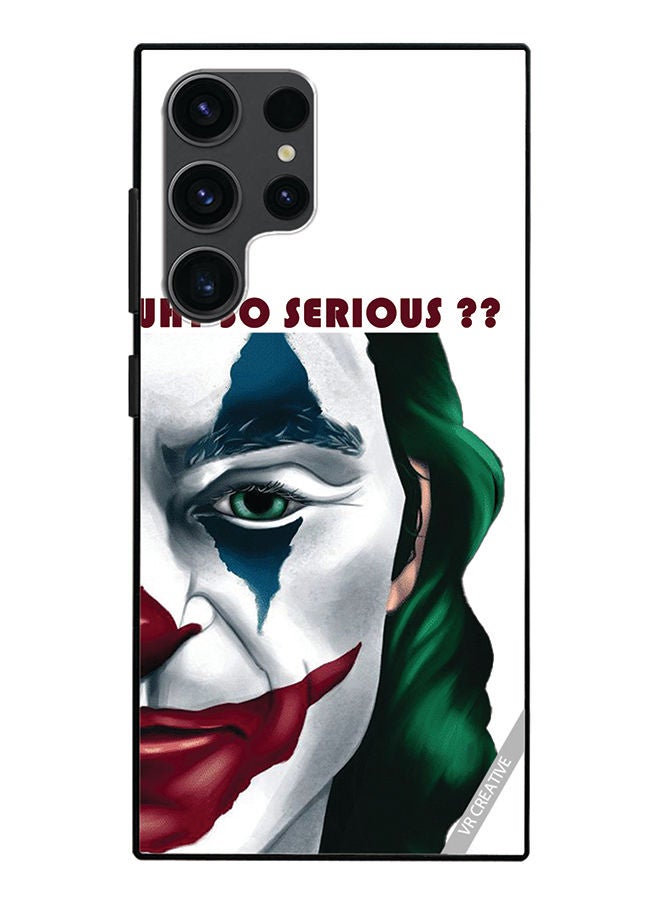 VR CREATIVE Protective Case Cover For Samsung Galaxy S23 Ultra 5G Joker Design Multicolour - Image 1