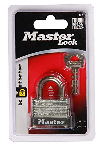 Master Lock Master Lock 22D Warded Padlock, 1-1/2-inch wide, Silver  - Image 2
