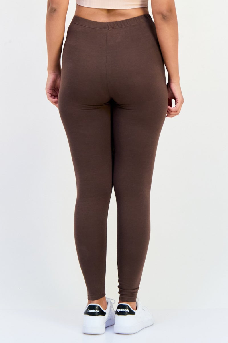 English Laundry Women 2 Pieces Full Length Plain Leggings, Multicolor - Image 3