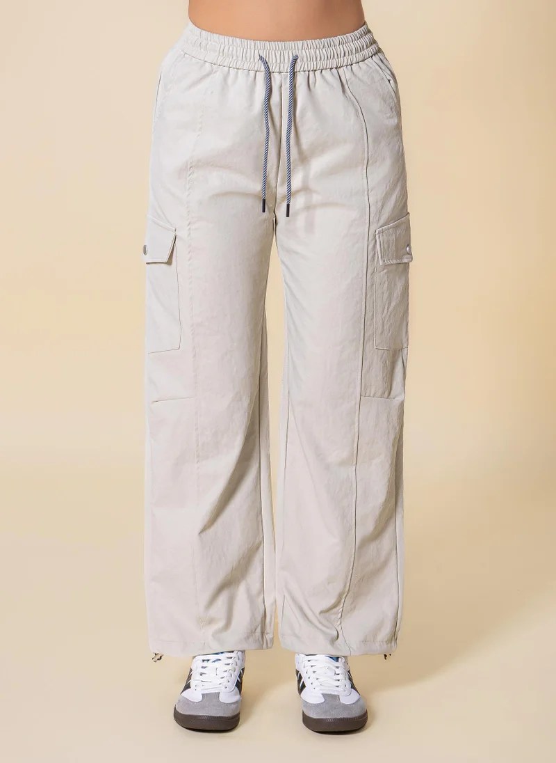 SHAPES JOGGER-WAIST CARGO TROUSERS