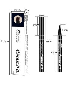 Eye Brow Contouring Eyebrow Pen Liquid with a Micro-Fork Tip Long Lasting Waterproof Smudge Proof Natural Looking for Daily Eye Brow Makeup 3 Pcs Set - pzsku/Z3FF1225D2FE98CB21F9CZ/45/_/1676531750/02ead364-b149-4e4b-a125-4f8eae0f71a1