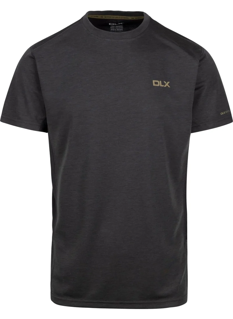 Trespass Men's Garvey - Male Dlx T-Shirt Dark Gray Marl T-Shirt MATOTSTR0079-DGM