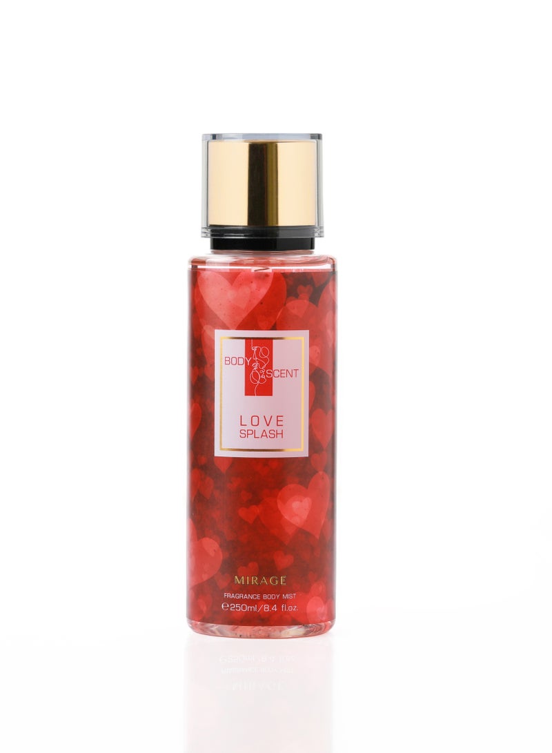 Mirage LOVE SPLASH for Women, Body Mist 250 ml