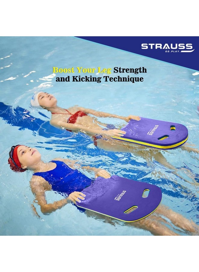 STRAUSS Swimming Kick Board | Floating Board for Swimming Pool Training Aid Exercise Equipment | Swimming Accessories for Adults and Kids | Swimming Float Pad for Beginners,(Purple) - Image 4