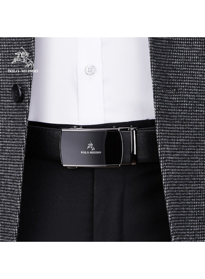 Polomeisdo Paul Meisite Men's Leather Belt With Automatic Buckle, Gift Box, Jd Self-operated, Qixi Valentine's Day Gift For Boyfriend Or Husband - Image 4