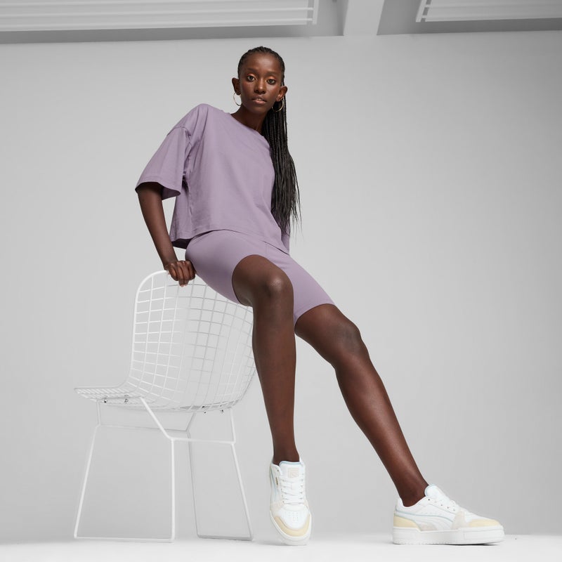 PUMA Better Classics Oversized Tee Pale Plum - Image 5