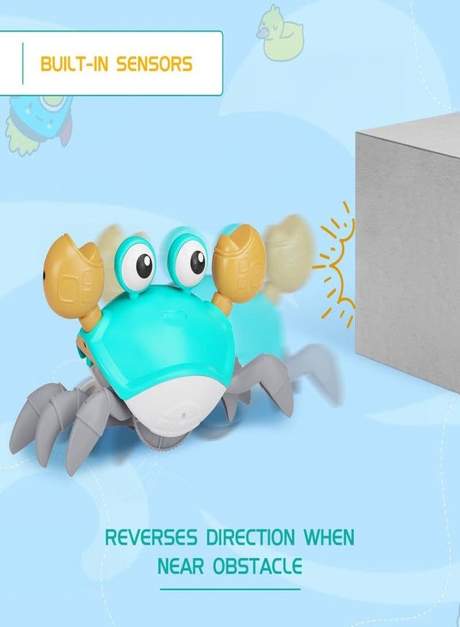KAVIH Crawling Crab Toy for Babies and Toddlers - Interactive Tummy Time and Dancing Crab with Music- Fun Gift for Boys and Girls Ages 6 Months to 3 Years - Image 4