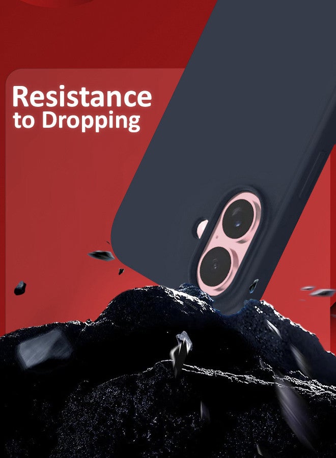 (for iPhone 16 Plus) Case, Slim Silicone Case, Full Covered Anti Scratch Shockproof Protective Cover - Image 2