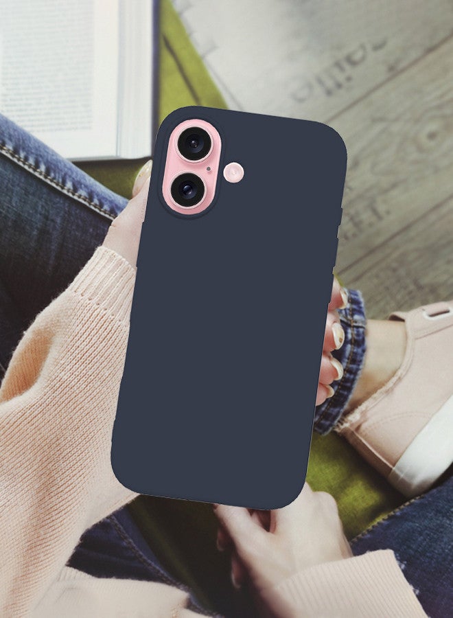 (for iPhone 16 Plus) Case, Slim Silicone Case, Full Covered Anti Scratch Shockproof Protective Cover - Image 5