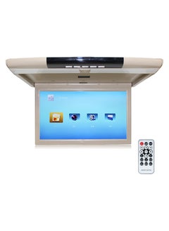 SHEZA STAR 1080P Car Video Player, 22 Inch HD Wide Screen Car Overhead Roof Mounted Monitor Ultra-Thin Flip Down TV for Cars Support FM/IR/USB/SD/HDMI Input  - Image 1
