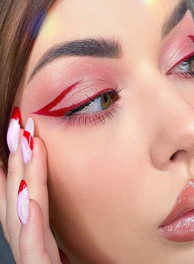 SEPHORA SEPHORA COLLECTION 12HR Colorful Special Effects Multichrome Retractable Eyeliner – 01 Red Solstice, Longwear Shifting Metallic Gel Liner  - Image 3