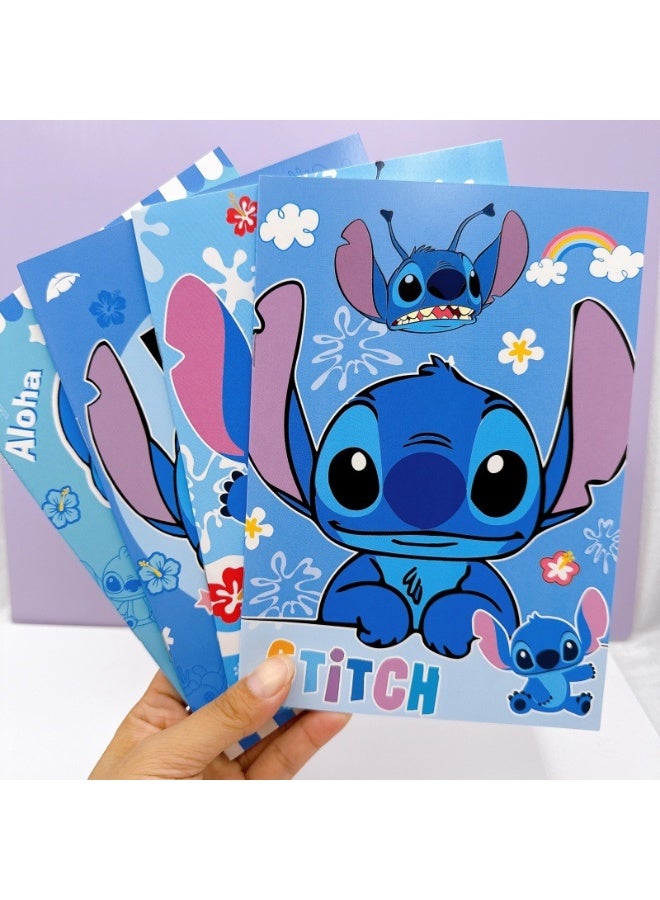 STITCH 4-Pack - Stitch Mini Book A5 Single-Line Notebook Student Planner - Image 1